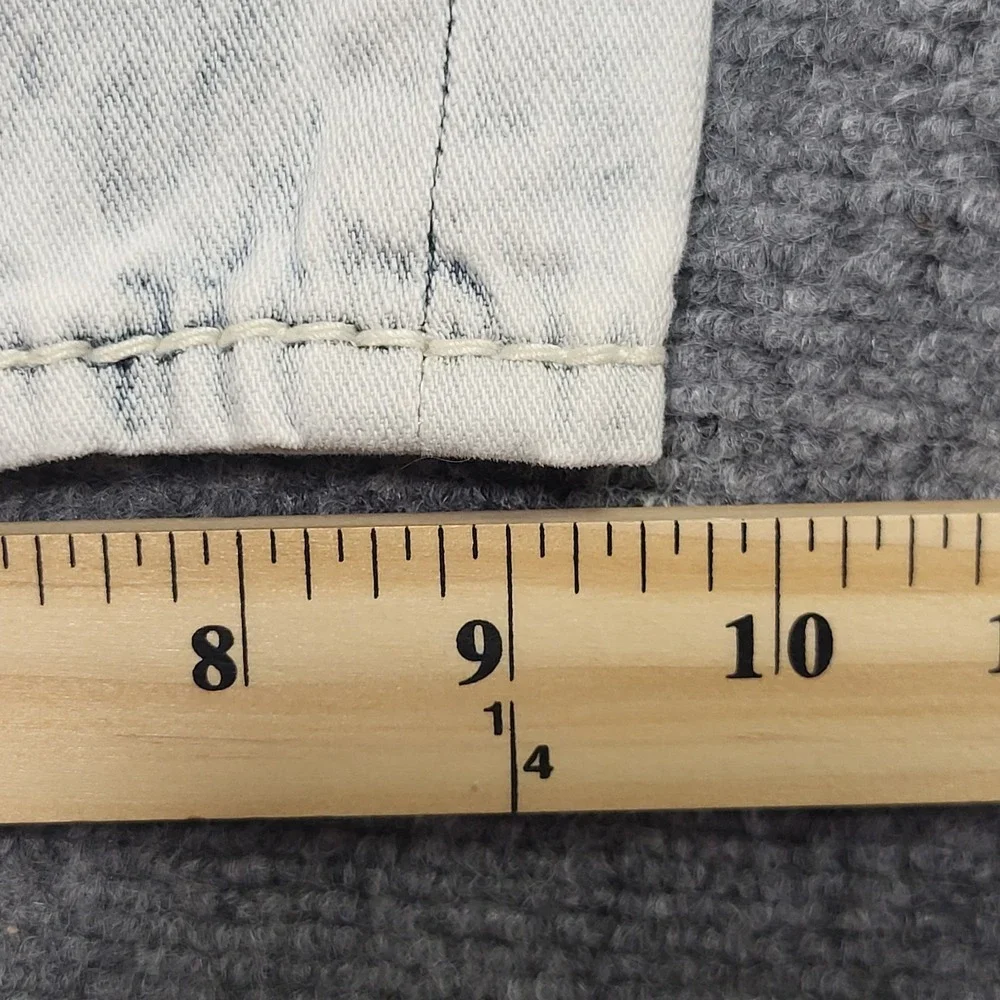 Vtg True Religion Men's Ricky Straight Leg Natural Mega T White/Red Jeans Sz 40